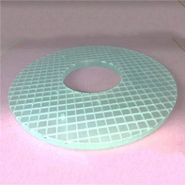 Piastra per lappatura del vetro